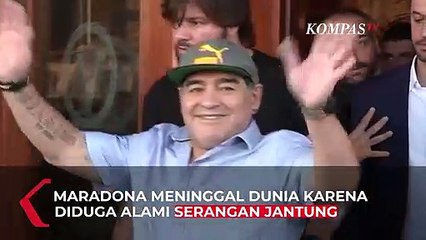 Sejumlah Fakta Legenda Sepak Bola Diego Maradona Meninggal Dunia
