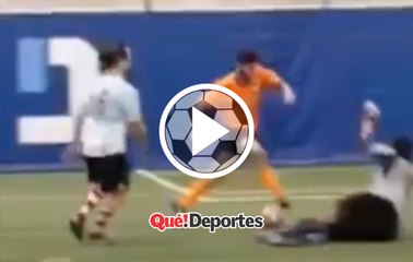 Maradona hubo uno solo...¡Pero qué jugadón amateur!