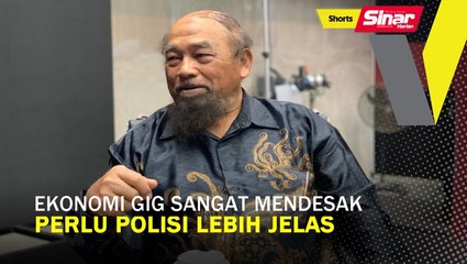 SHORTS: Ekonomi gig sangat mendesak perlu polisi lebih jelas