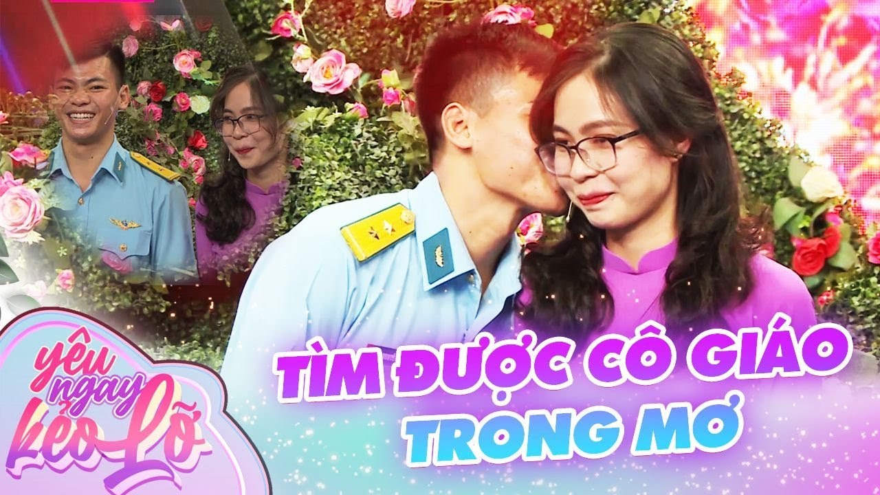 Chàng LÍNH KHÔNG QUÂN đẹp trai HỚN HỞ vì gặp được CÔ GIÁO TRONG MƠ | Bạn Muốn Hẹn Hò #668