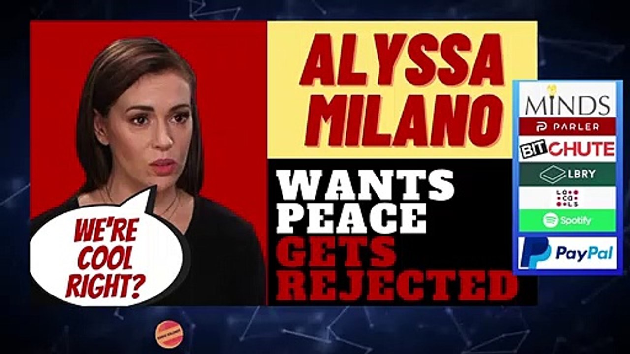WOKE ACTRESS ALYSSA MILANO IS A HYPOCRITE