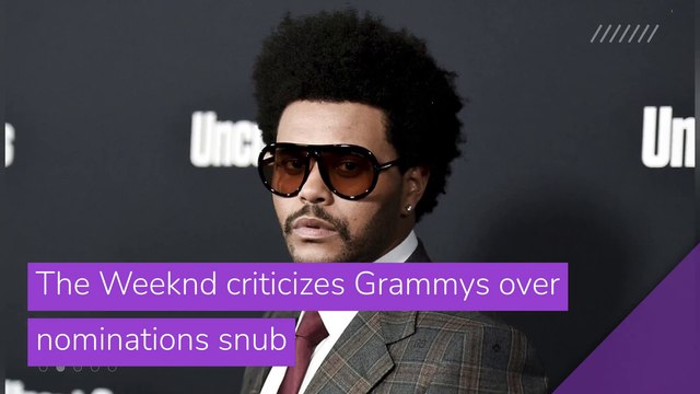 The Weeknd criticizes Grammys over nominations snub, and other top stories in entertainment from November 26, 2020.