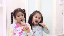 This is The Way Morning Routine Nursery Rhymes Song - Annie and Suri Sing along