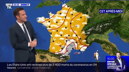 Un temps ensoleillé prévu ce jeudi malgré quelques pluies dans le sud