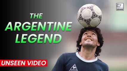 Diego Maradona Sad Demise - The Argentine Legend | Unseen Video