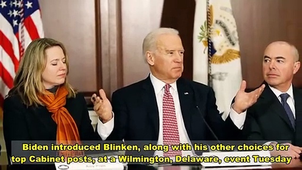 Biden Pick Antony Blinken Recalls Stepfather’s Holocaust Escape