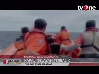 Download Video: Cuaca Buruk, Kapal Nelayan Terbalik