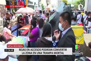 Denuncian que rejas en Mesa Redonda podrían convertirse en trampa mortal ante emergencia