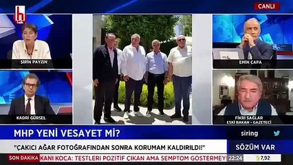 Fikri Sağlar'ın koruması Alaattin Çakıcı, Mehmet Ağar, Engin Alan ve Korkut Eken'in fotoğrafının çıktığı gün kaldırıldı
