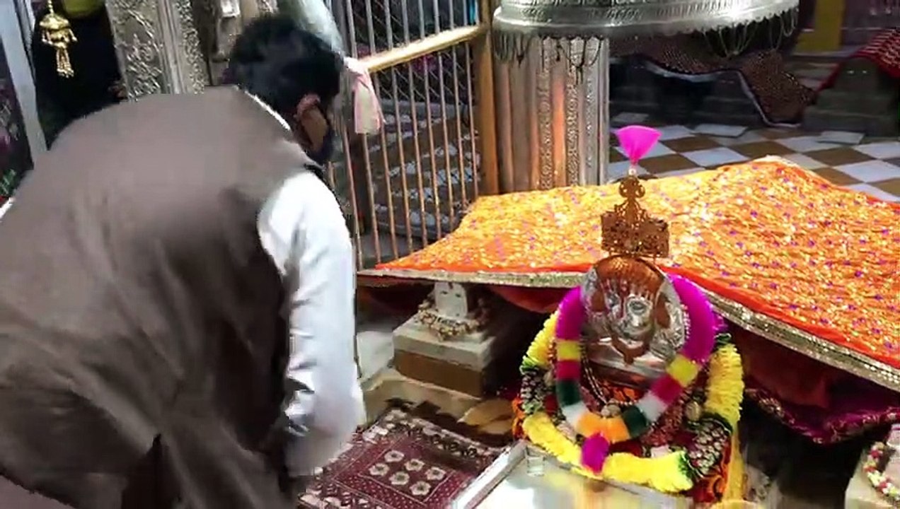 राजस्थान व मध्यप्रदेश के केबिनेट मंत्री ने किए दर्शन