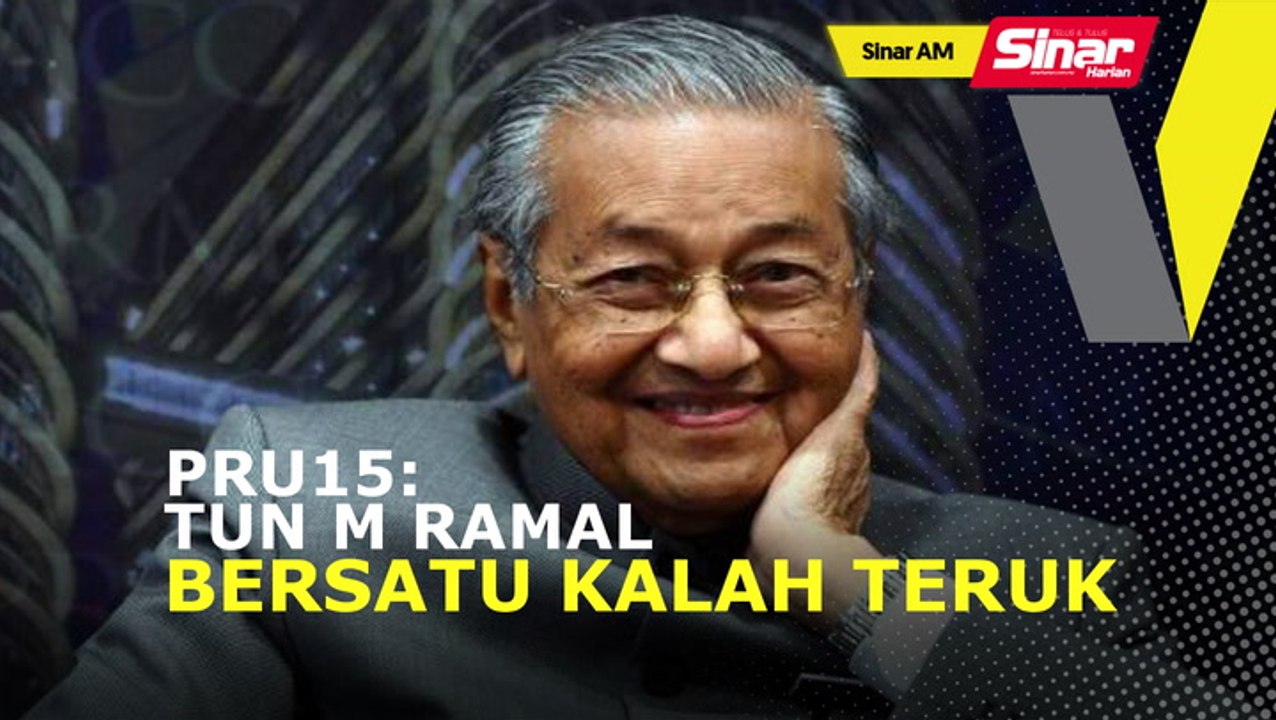 SINAR AM: Tun M bakal tubuh 'parti baharu'?