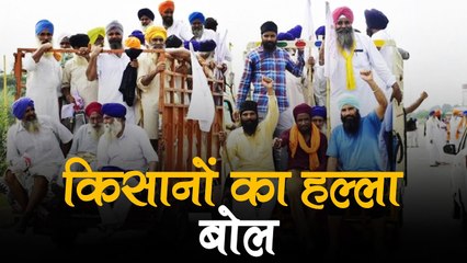 मोदी सरकार के खिलाफ किसानों का हल्ला बोल और देश में कोरोना का कहर जारी