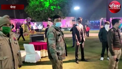 पुलिस-प्रशासन के खौफ के बीच डाली गई जयमाला