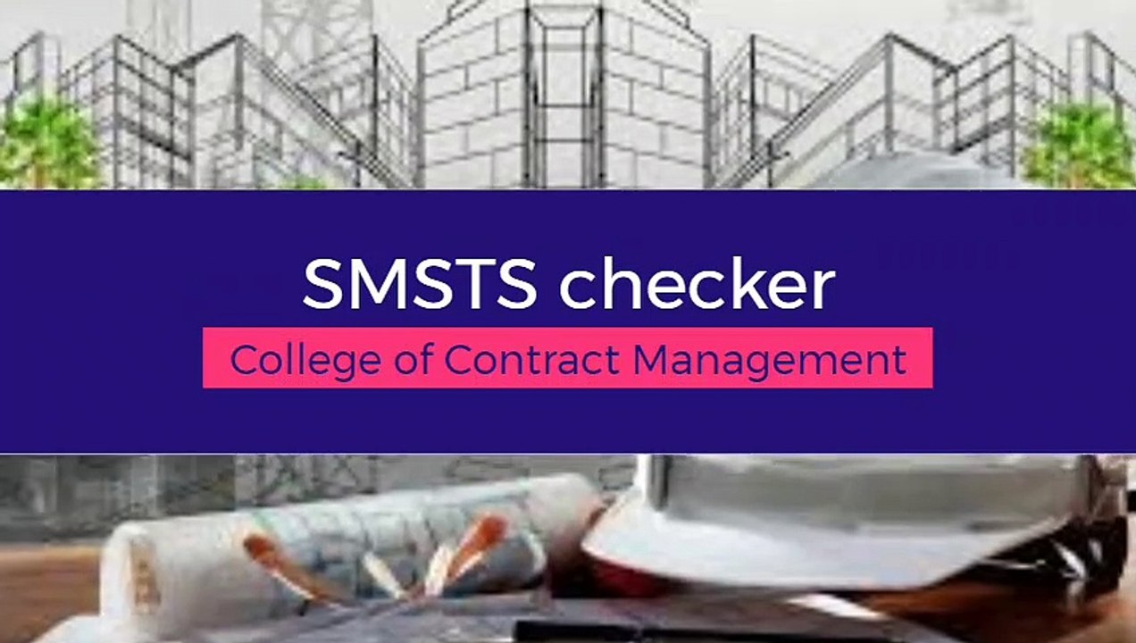 SMSTS Checker