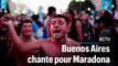 Mort de Maradona :  les Argentins célèbrent la mémoire de 