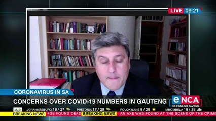 Concerns over COVID-19 numbers in Gauteng