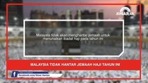 SINAR AM: Malaysia tidak hantar jemaah haji tahun ini