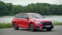 The new Skoda Octavia Combi RS iV Design Preview