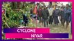 Cyclone Nivar Weakens As Trees Uprooted, Heavy Rain In Chennai, Puducherry