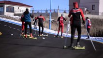 ARDAHAN - Kayaklı Koşu Milli Takımı, Ardahan'da güç depoluyor