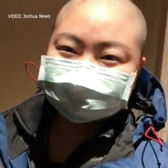Sanggup cukur rambut demi perangi koronavirus