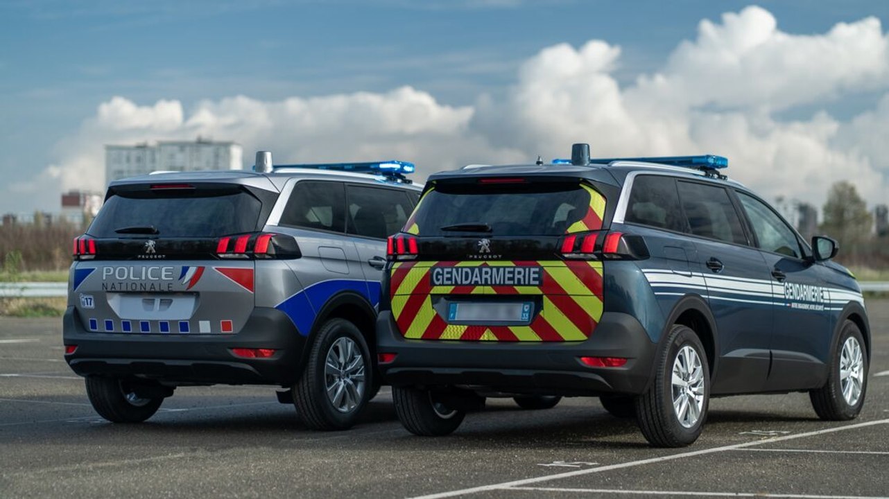 Voici les véhicules de la Police et de la Gendarmerie