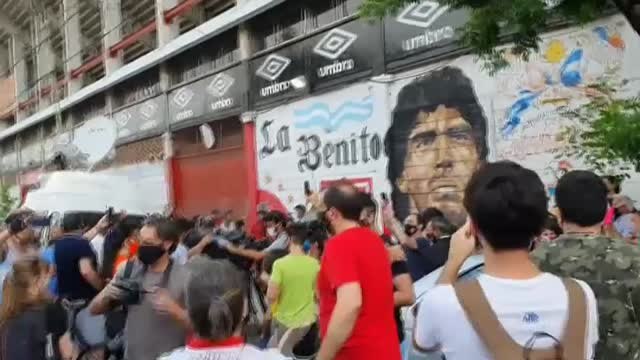 Argentina llora la muerte de Maradona