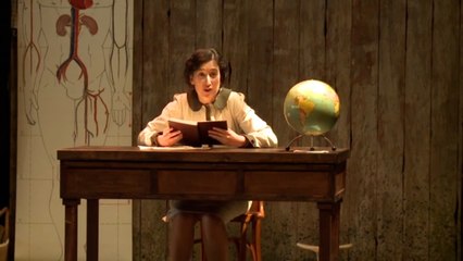 La obra de teatro 'Historia de una maestra' en el Talia de Valencia