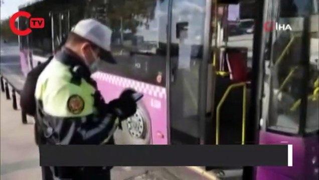 Koronavirüslü otobüs şoförü ortalığı birbirine kattı