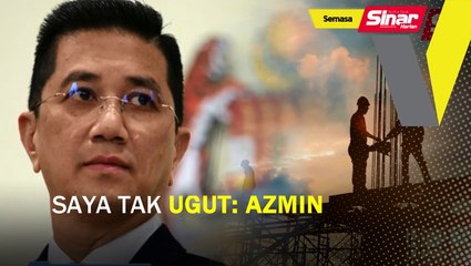 Saya tak ugut: Azmin