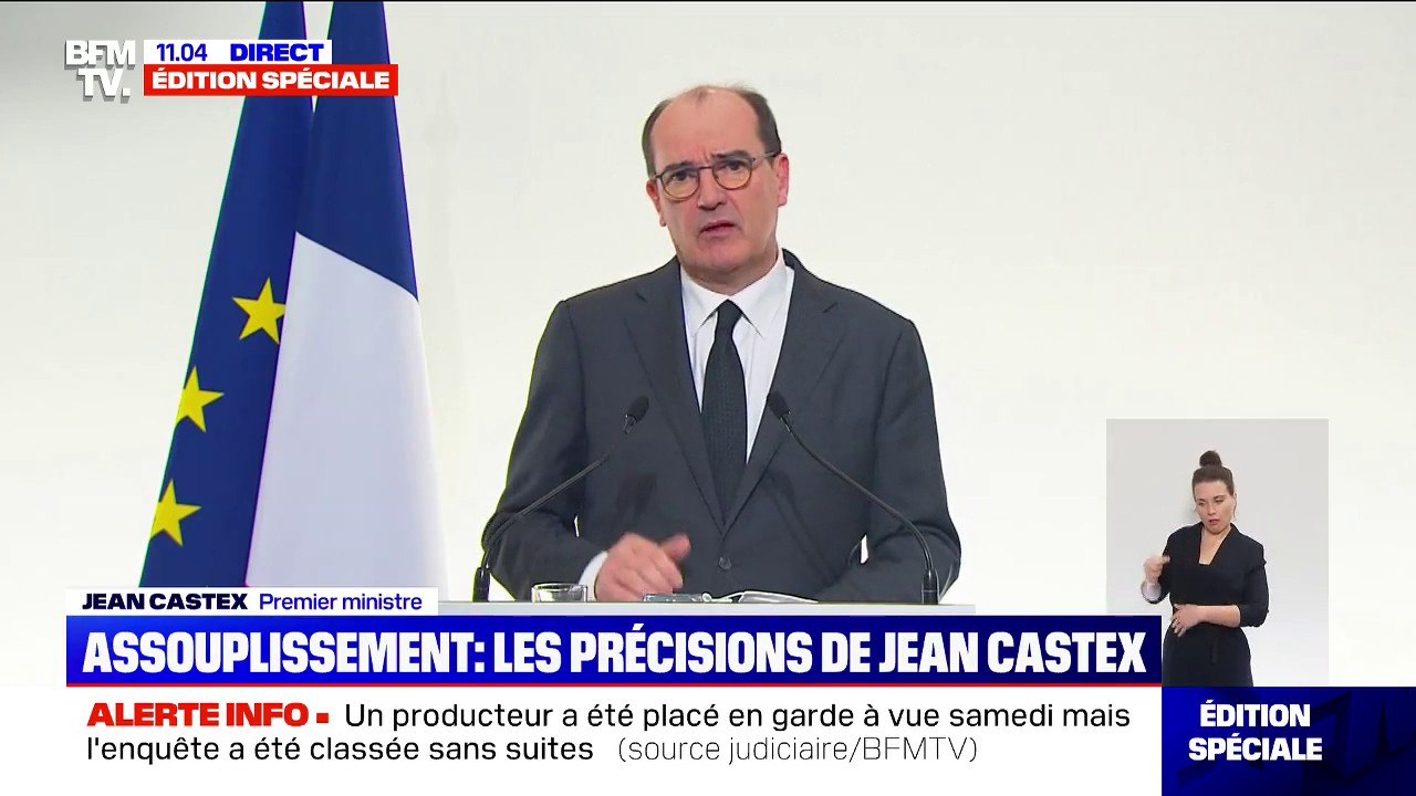 Jean Castex: "Nous sommes redescendus en moyenn...