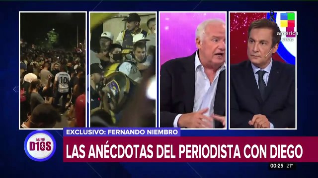 Las anécdotas de Fernando Niembro con Diego Maradona