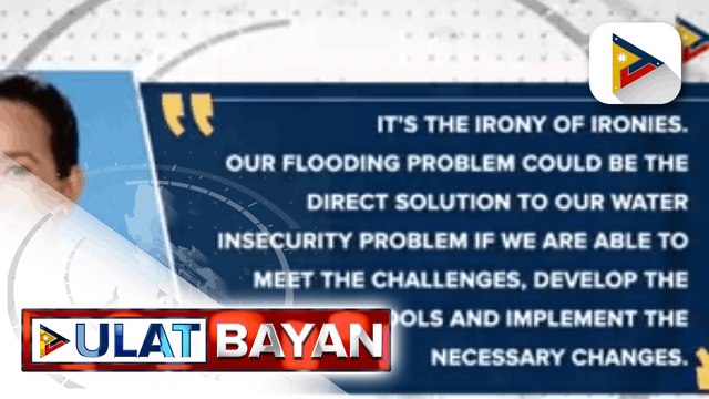 Problema sa bansa, dapat tutukan ng pamahalaan kahit pa matatag ang mga Pinoy ayon kay Sen. Poe; Panukalang batas na layong gamitin ang tubig-ulan bilang supply sa panahon ng tag-init, inihain