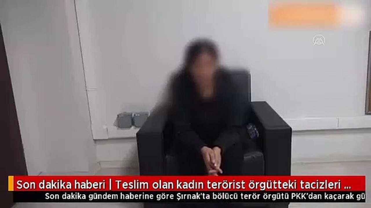 PKK'dan kaçan kadın terörist iğrençlikleri anlattı: Orada erkek, kadın fark etmiyordu