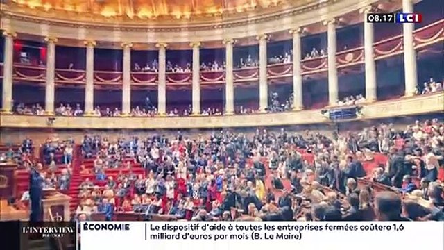 Extrait de l'interview politique d'Adrien Gindre sur LCI