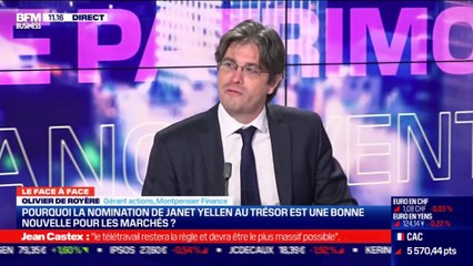 Marc Riez VS Olivier de Royère : Pourquoi la nomination de Janet Yellen au Trésor est une bonne nouvelle pour les marchés ? - 26/11