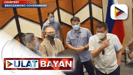 Pagpapalawig pa ng transition period ng BARMM, suportado ni Pangulong #Duterte