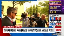 President Trump pardons former National Security Adviser Michael Flynn