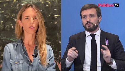 Casado hacia el centro, Cayetana al extremo