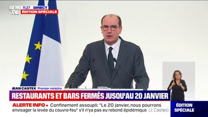 Les lieux de culte "accueilleront d'abord 30 personnes", confirme Jean Castex