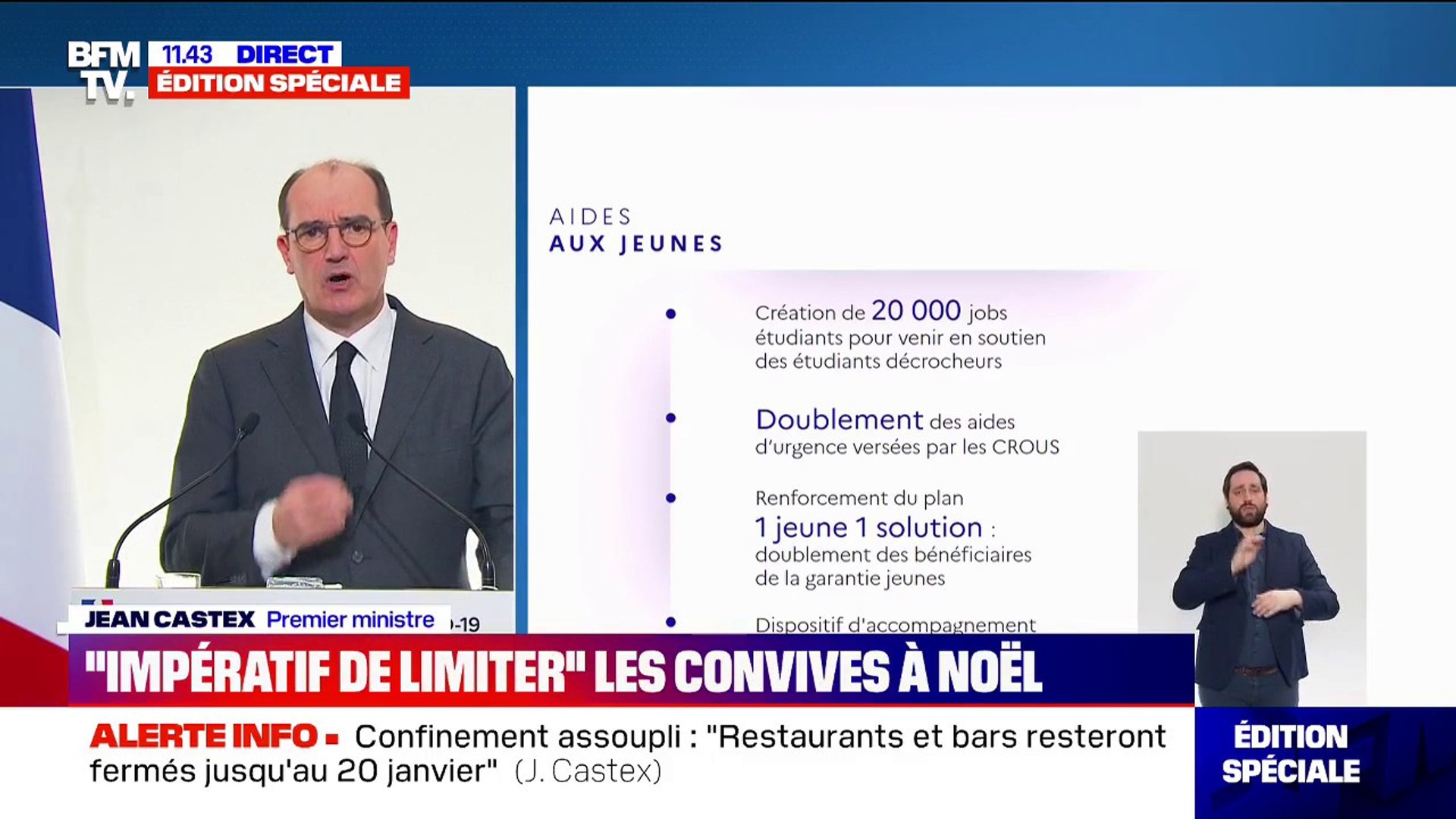 Le premier ministre français va essayer de renouer des liens avec l'algérie. Jean Castex Annonce Que La Garantie Jeunes Sera Etendue A 200 000 Beneficiaires En 2021 Video Dailymotion