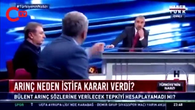 İsmail Saymaz'ın canlı yayında Bülent Arınç'a ilişkin sözleri programa damga vurdu!