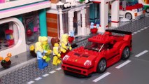 Ferrari F40 speed build LEGO 75890 | stop motion animation