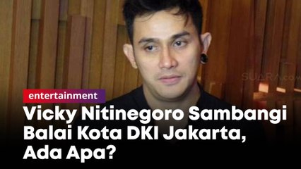 Vicky Nitinegoro Sambangi Balai Kota DKI Jakarta, Ada Apa?