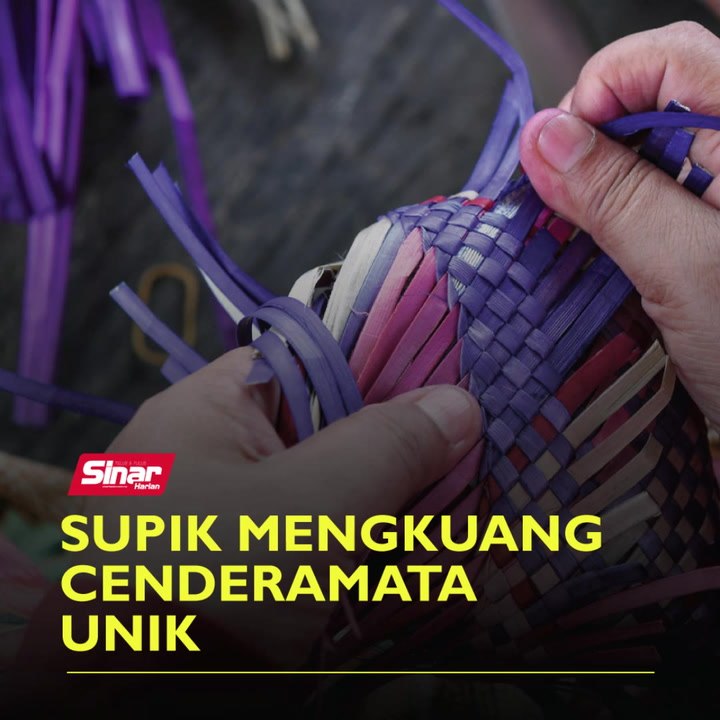 Supik mengkuang cenderamata unik
