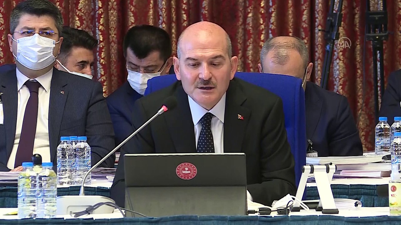 TBMM - Soylu: ''2020 yılında toplam 110 bin düzensiz göçmen yakaladık''