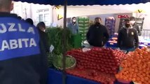 Tuzla'da pazarcı esnafına ceza yağdı