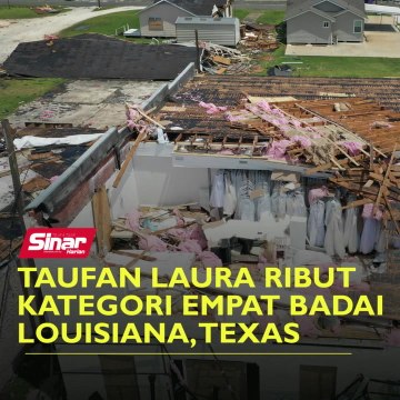Taufan Laura ribut Kategori Empat badai Louisiana, Texas