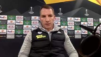 Brendan Rodgers refusing to take Braga for granted