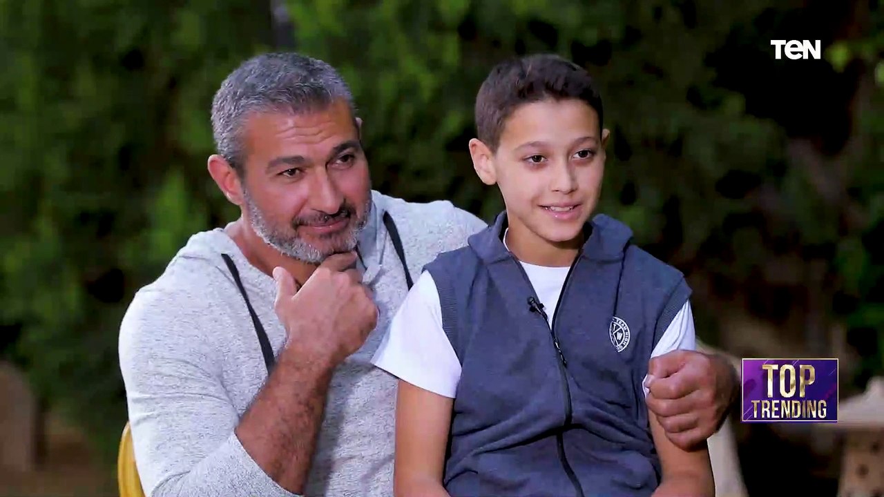 المرة دي إبن ياسر جلال هو المذيع وأحمد عليوة كان الضيف شوف سألوا إيه.. وإزاي هو شبة عمه رامز جلال